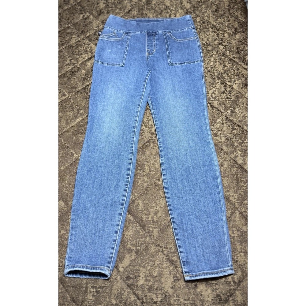Womens Rock & Republic Denim Rx Fever Pull-On Legging Jeans. Size 10 Med. Blue.